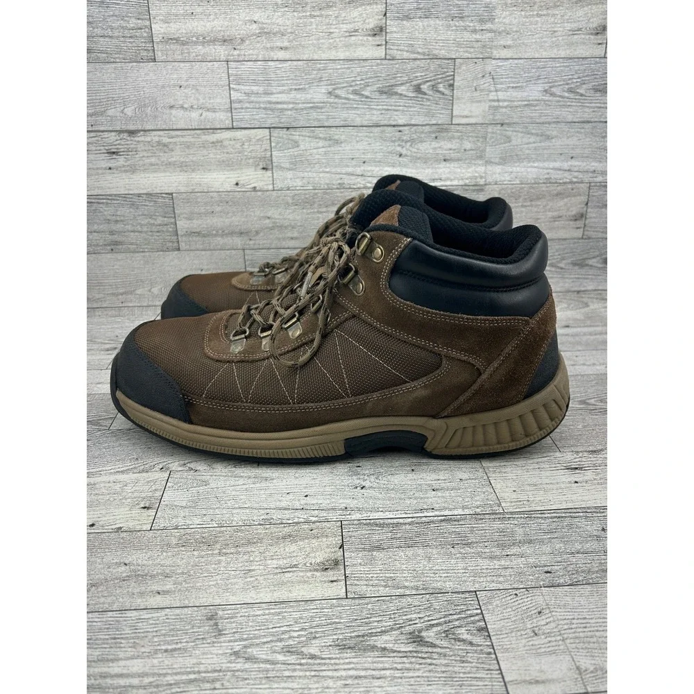 Ortho Feet Mens 11.5 4E Waterproof‎ Leather Suede Hiking Boots